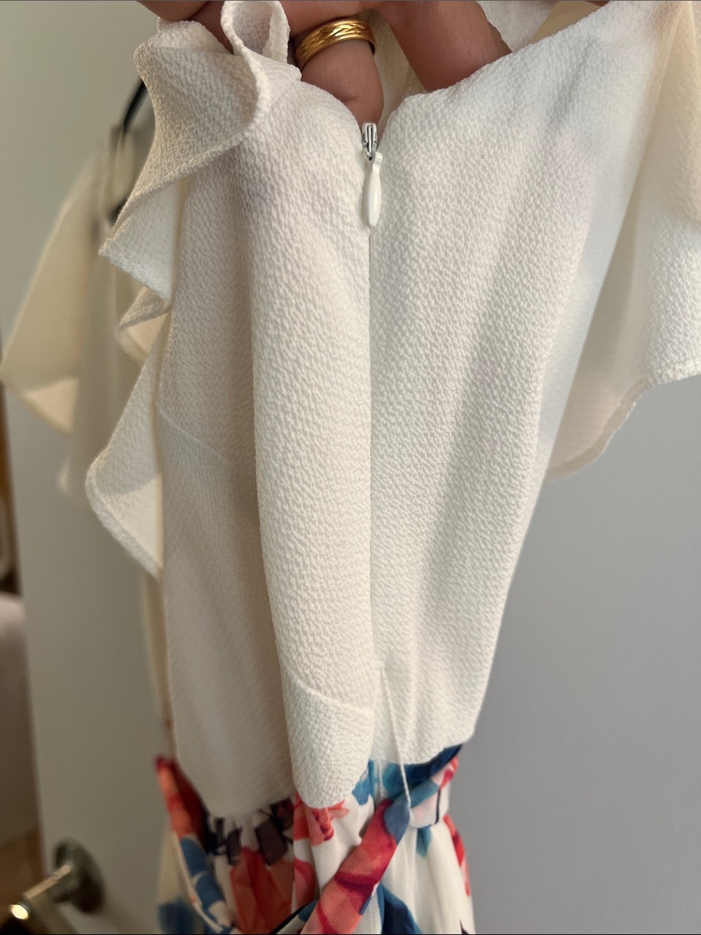 Eliza J Off the Shoulder Floral Maxi Dress - Picture 17 of 17